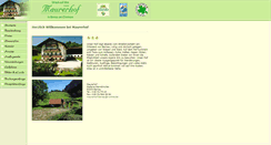 Desktop Screenshot of maurerhof.de